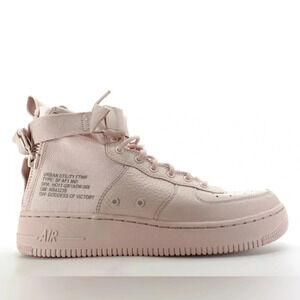 Nike SF Air Force 1 Mid Boys Size 5Y Pale Pink